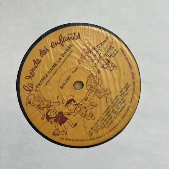 La Ronde des Enfants 5 LP Set French Import Children’s Music MINT 1970s Booklet - Picture 9 of 11